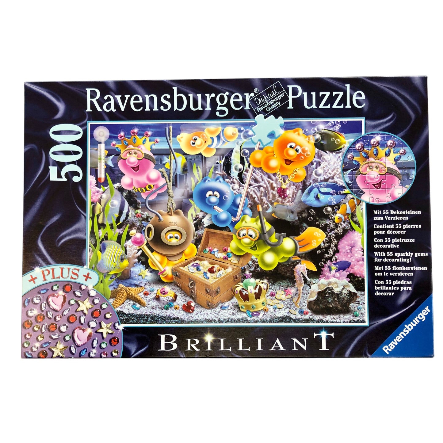 Puzzle Ravensburger - Gelini à la chasse au trésor. Tout simplement génial ! - 500 pièces