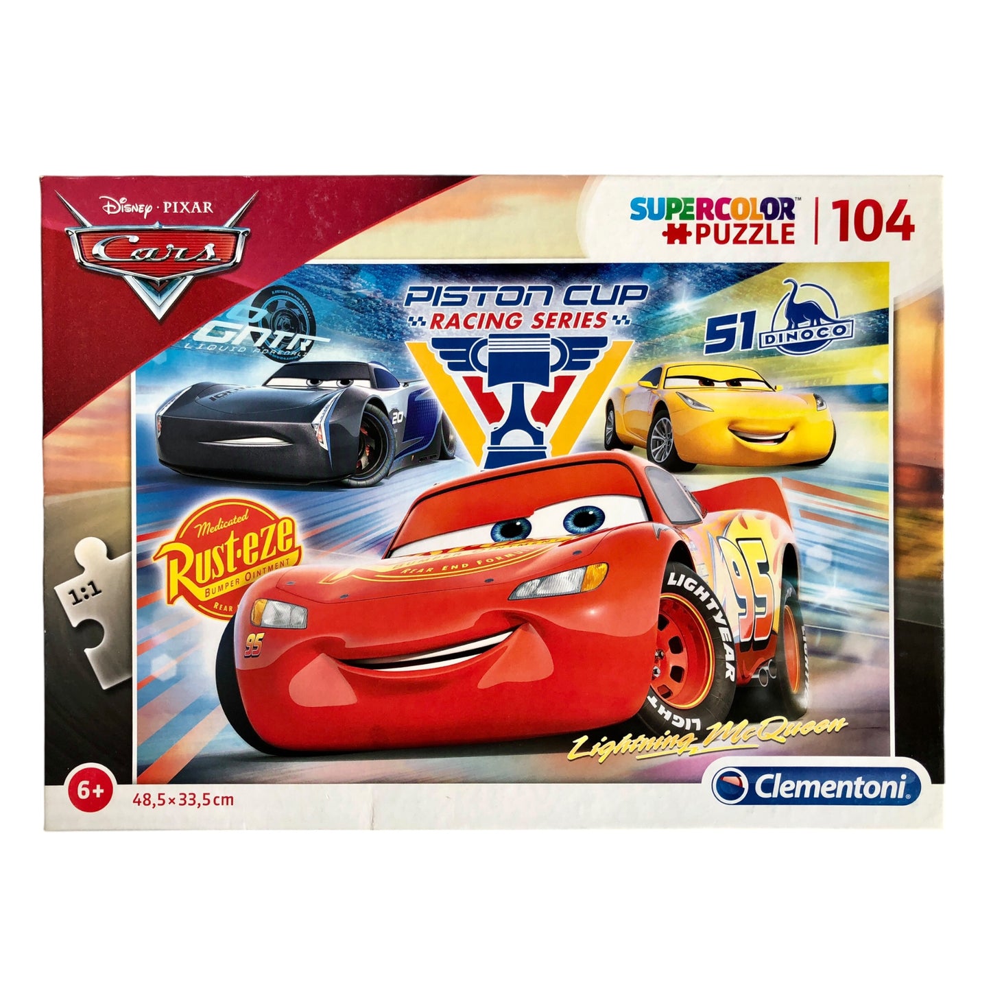 Clementoni Cars Puzzle - 104 pièces