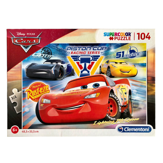 Clementoni Cars Puzzle - 104 Teile