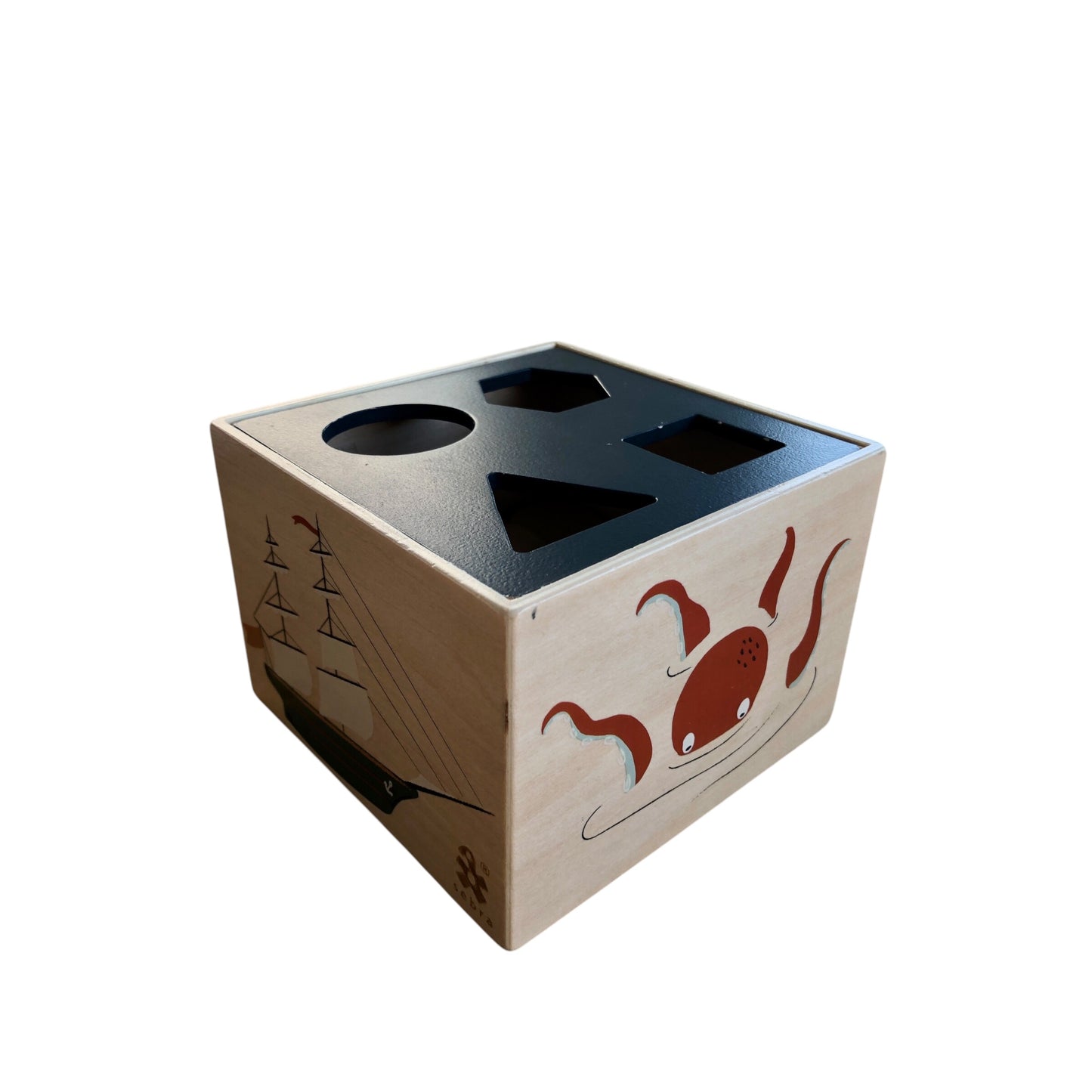 Sebra - Seven Seas Wooden Shape Box