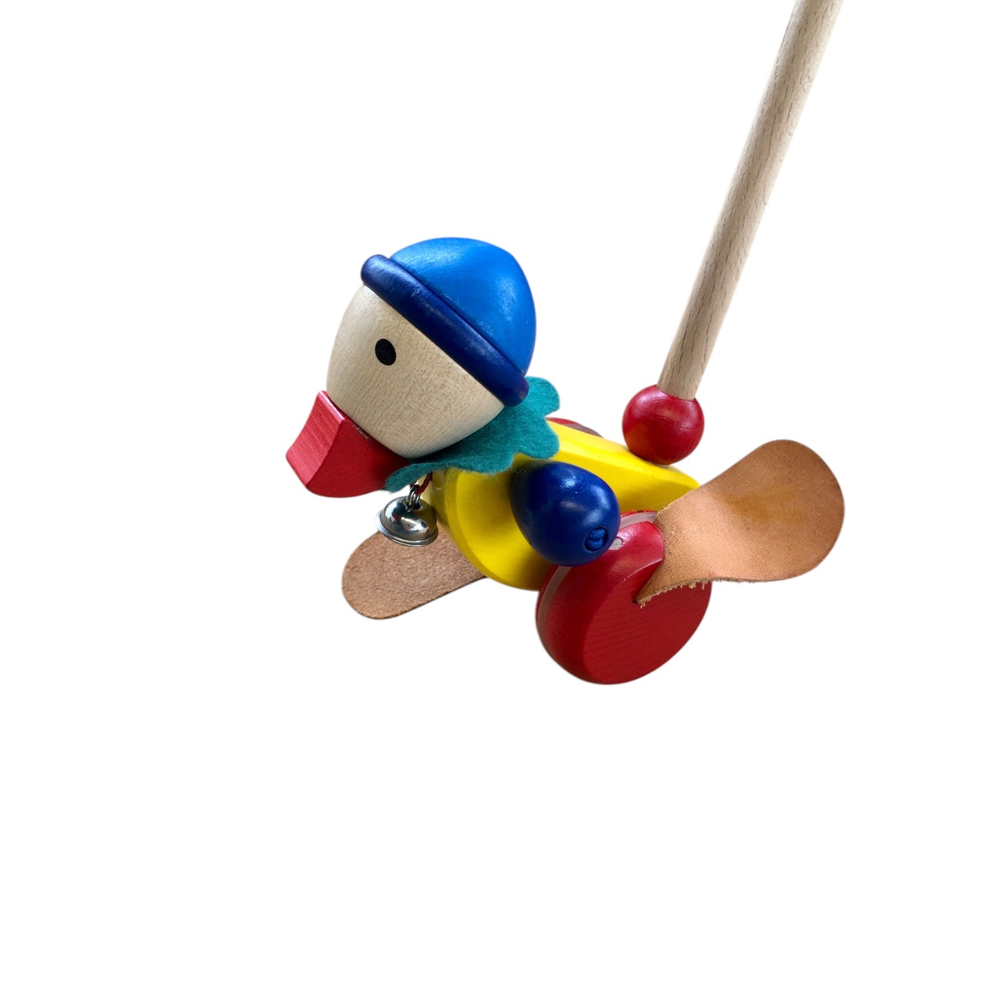 Selecta - Pedella wooden push toy