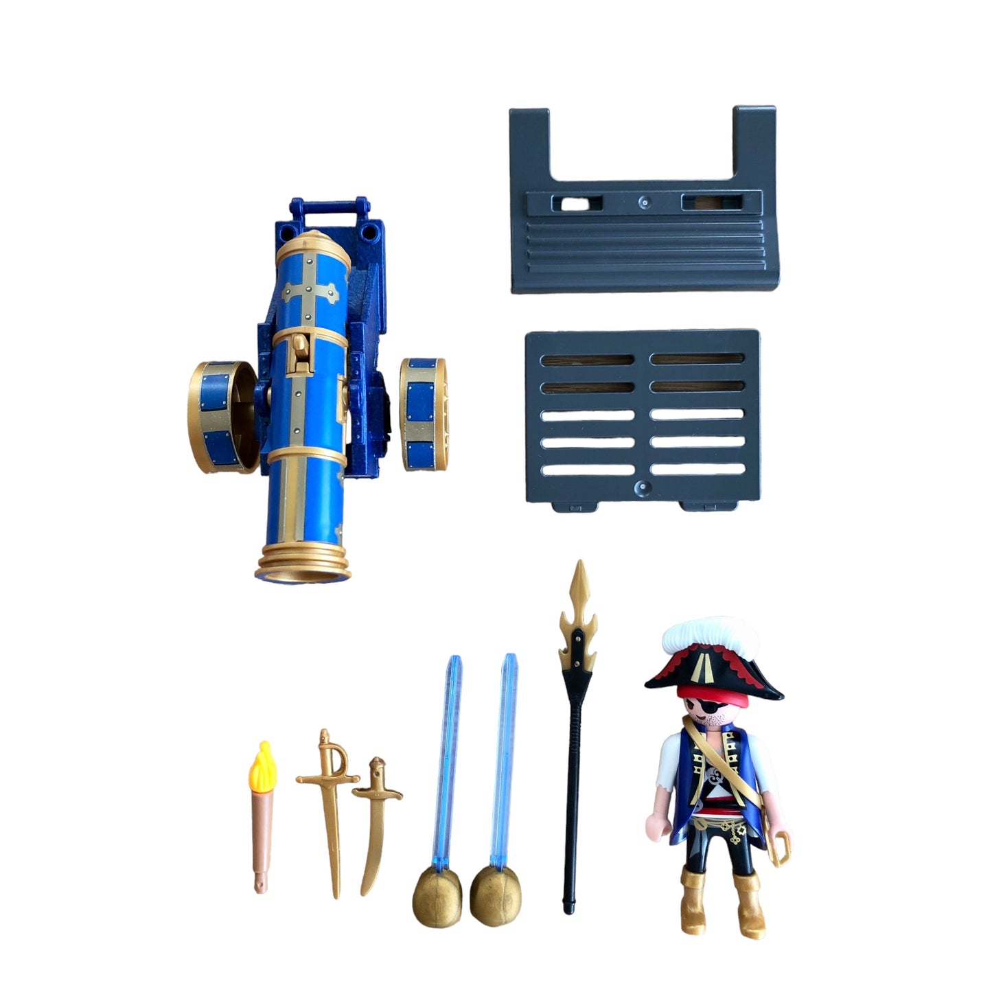 Playmobil ® 6164 Blue Interactive Cannon with Pirate