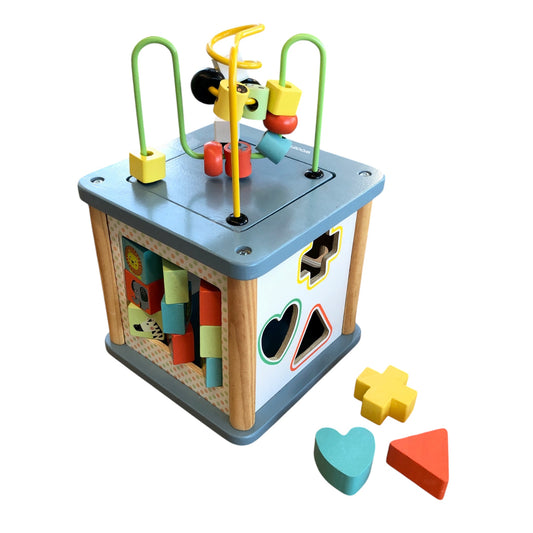 Wood'n Play - Mini cube activities 5 in 1