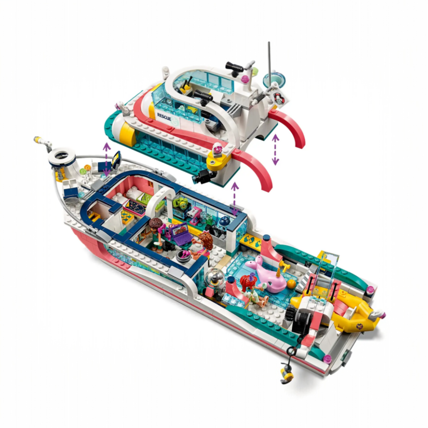 LEGO® Friends Rescue Mission Boat - 41381