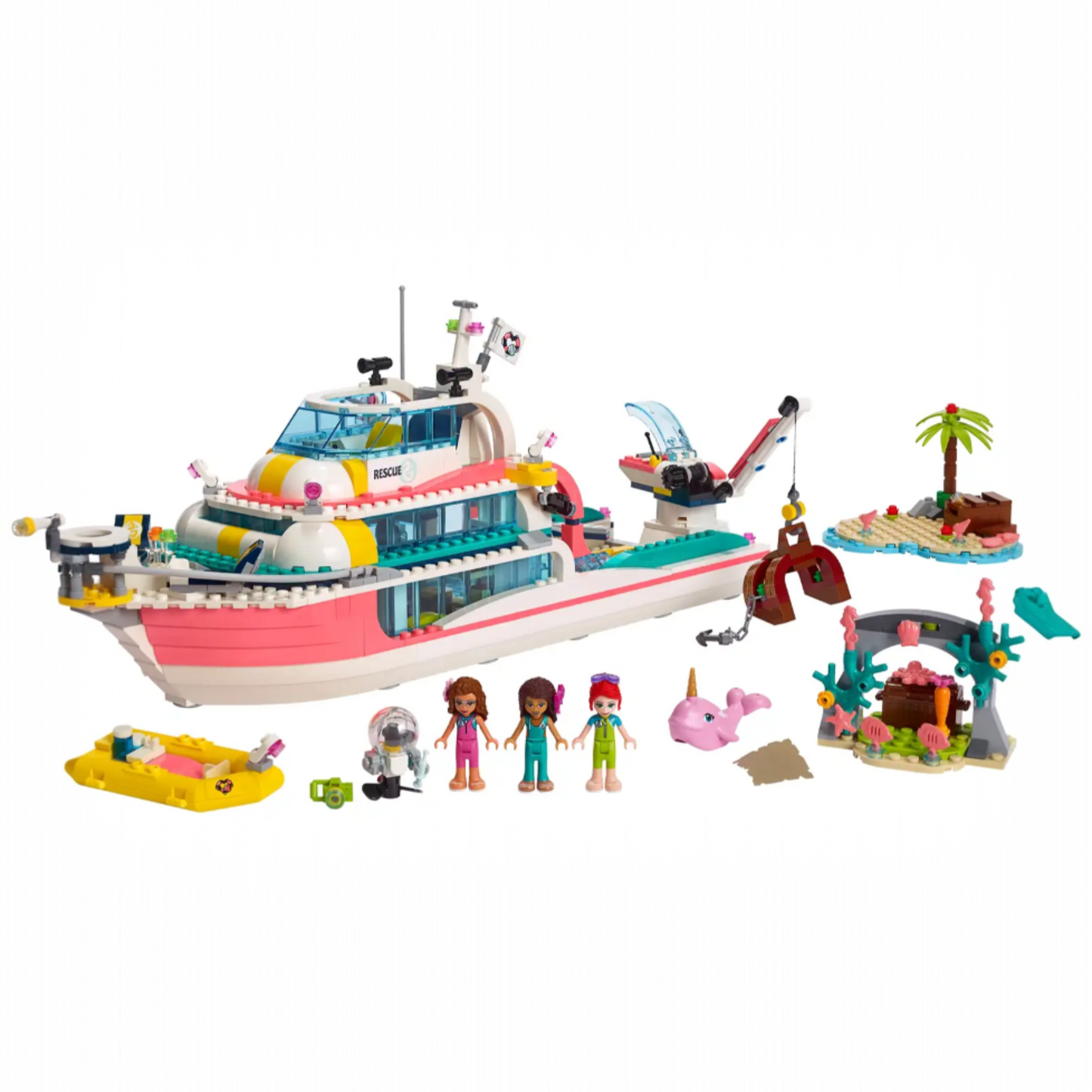 LEGO® Friends Rescue Mission Boat - 41381