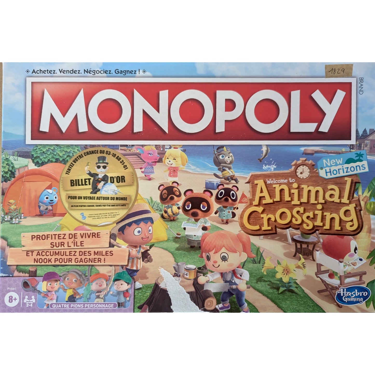 Monopoly - Animal Crossing (French version)