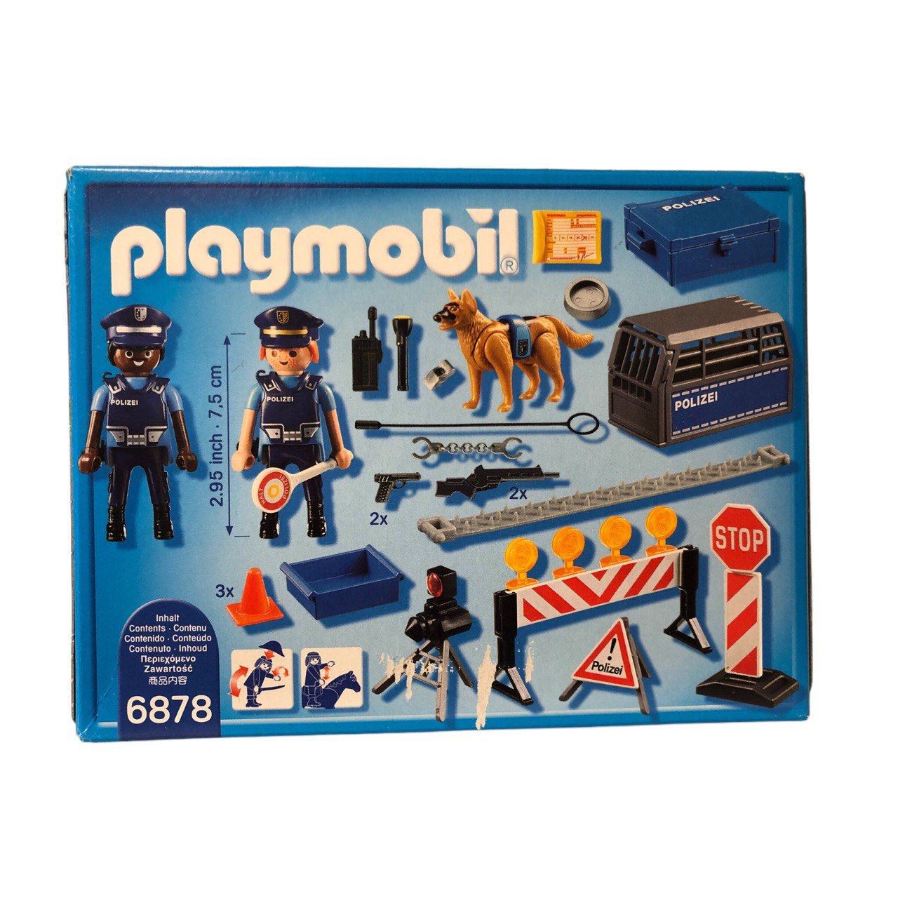 Playmobil® City Action 6878 Barrage routier de police