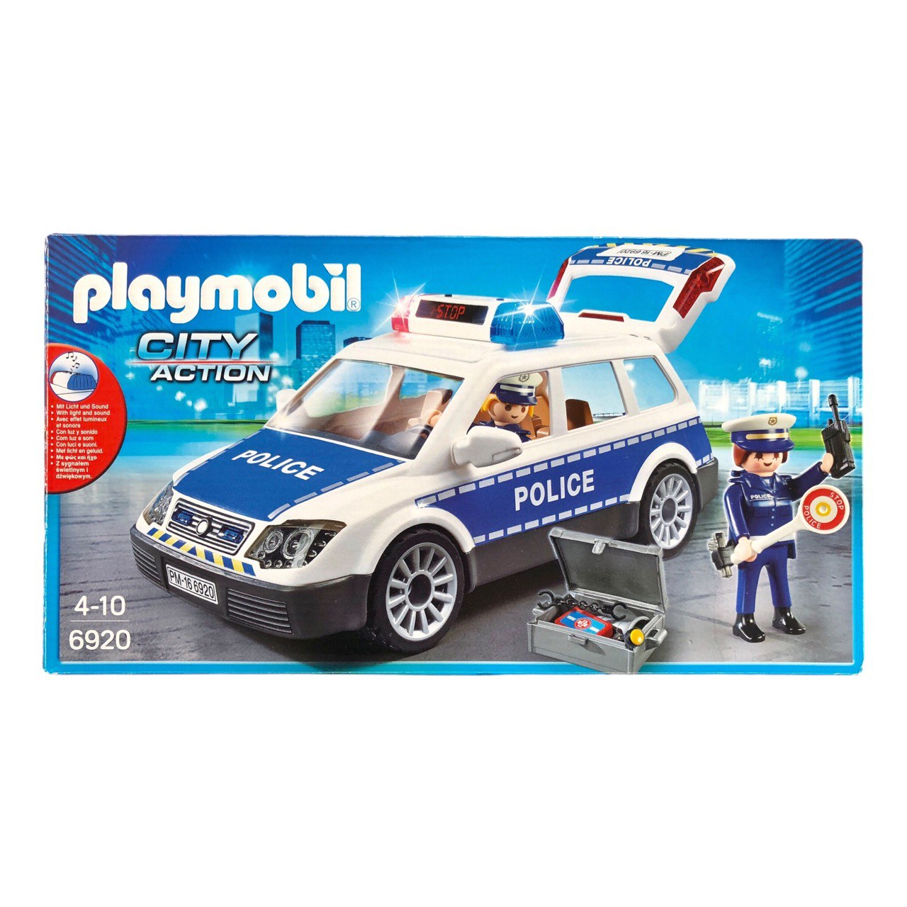 Playmobil® City Action 6920 Police car with flashing light and siren