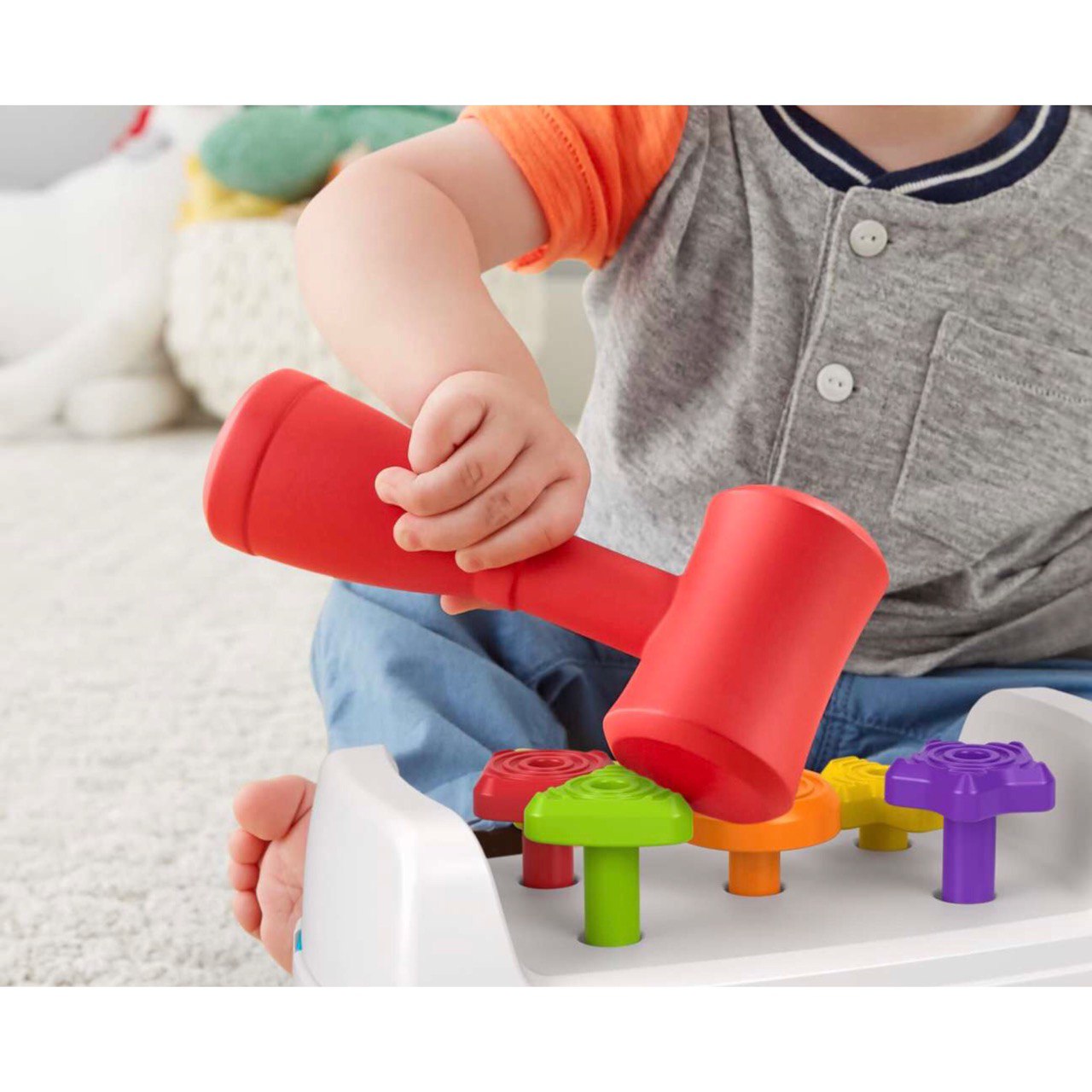 Fisher Price - Toddler Toy Tap and Turn Bench
