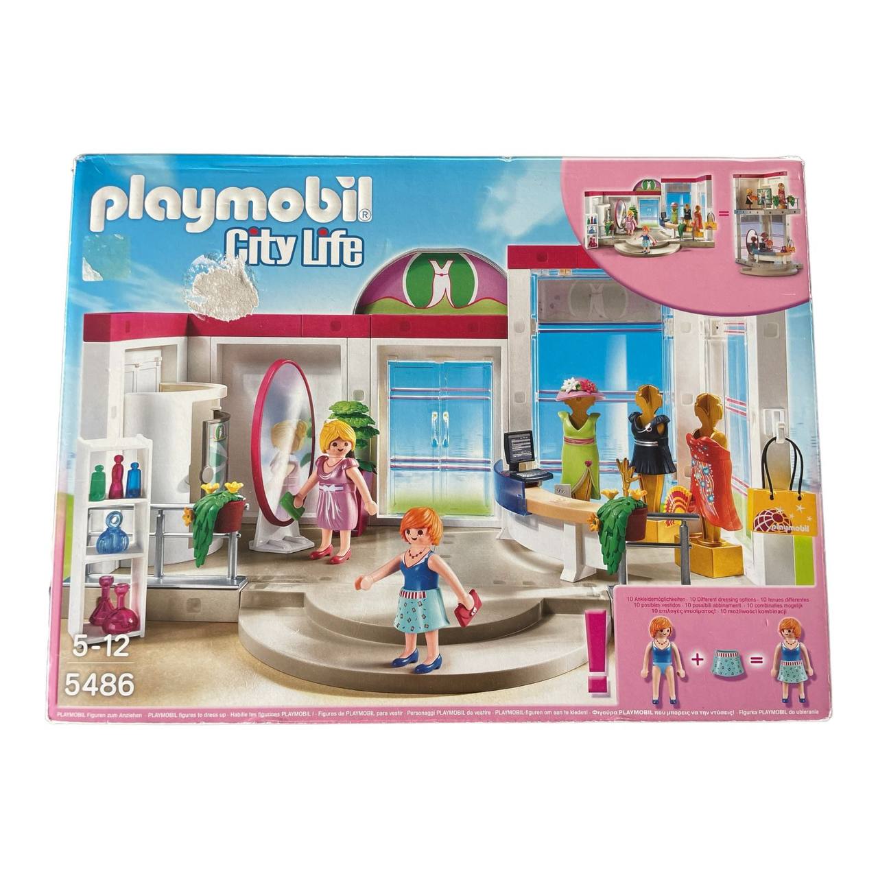 Boutique de vêtements Playmobil ® 5486