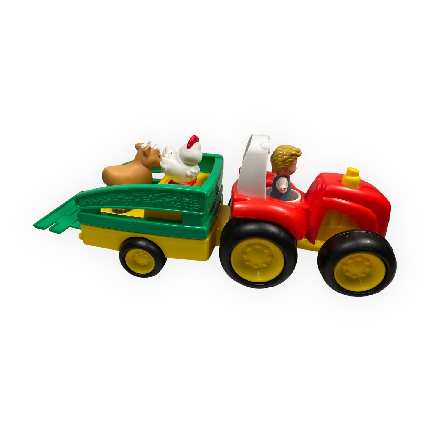 Fisher Price - Little People, Tow'n Pull Tractor