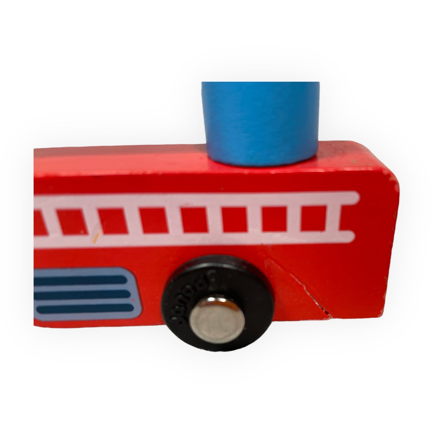 Janod Mini Story Box Toy - 7 Piece Firefighter Play Set - J08589