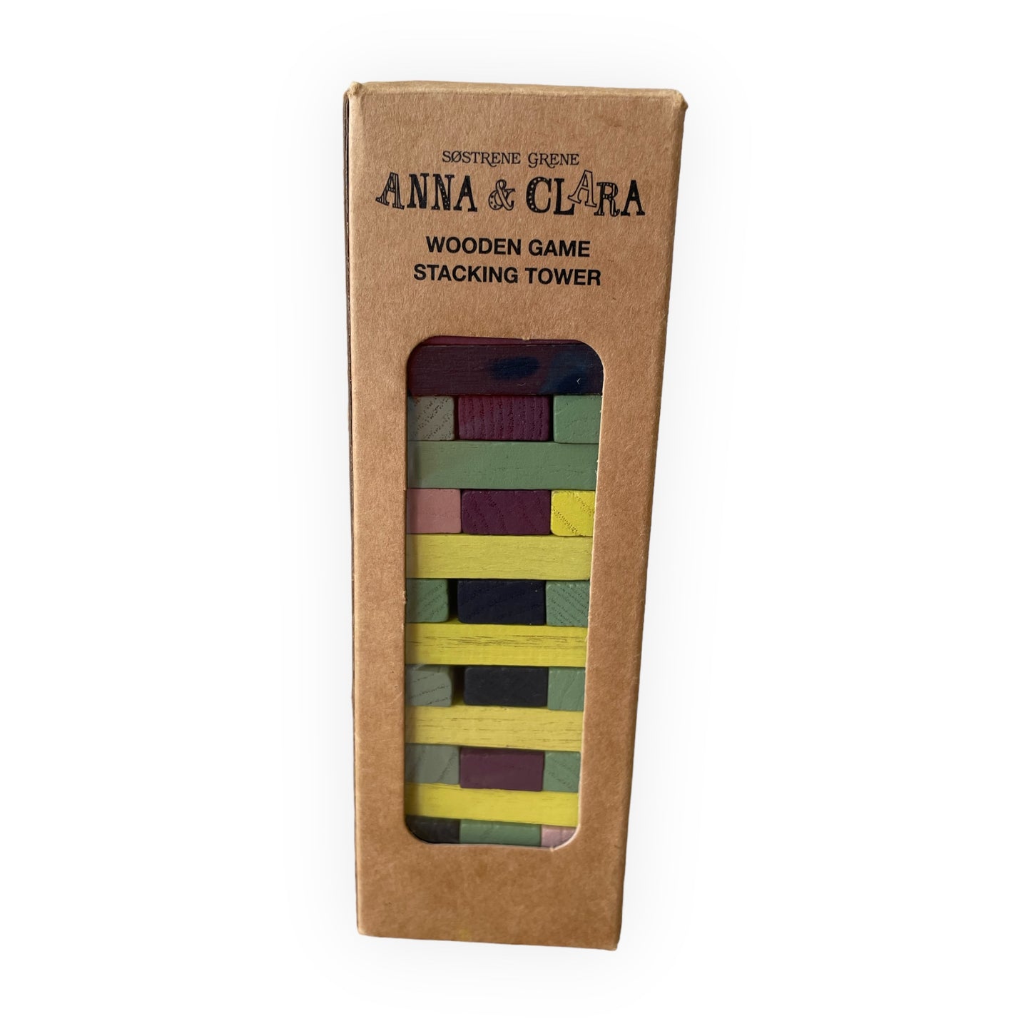 Wooden Game Stacking Tower Anna & Clara from Sostrene Greene Nordic brand